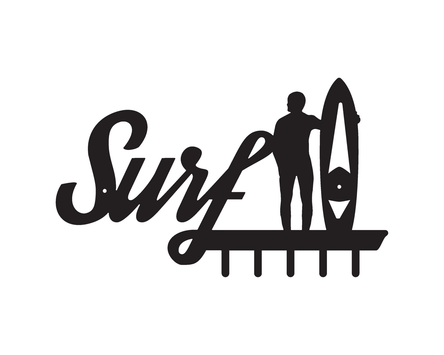 Porta llaves surf